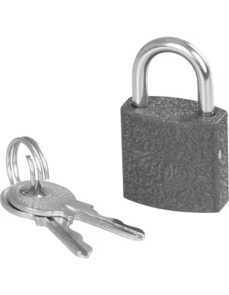 Zámok Strend Pro Xlocker GrayXT 20 mm, visiaci, šedý