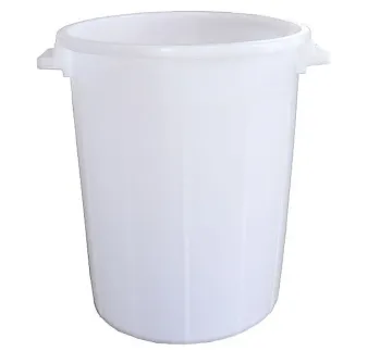 Nádoba na ovocie 120 l, biela, s vrchnákom