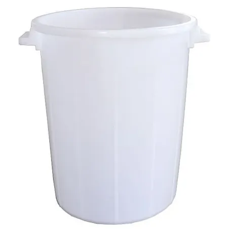Nádoba na ovocie 120 l, biela, s vrchnákom