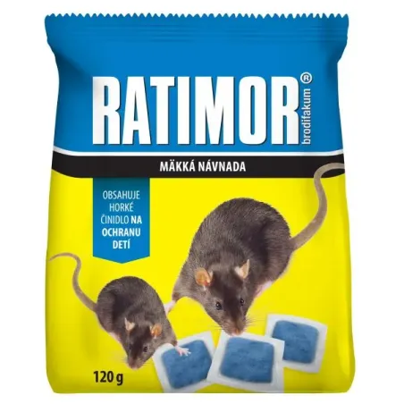 Myši mäkká návnada 120 g Ratimor