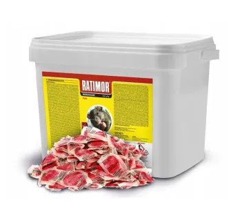 Myši mäkká návnada 5 kg Ratimor Profi