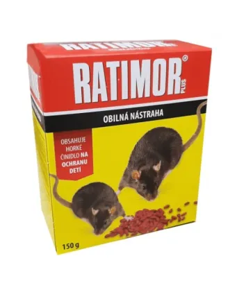 Myši zrno 150 g Ratimor Plus