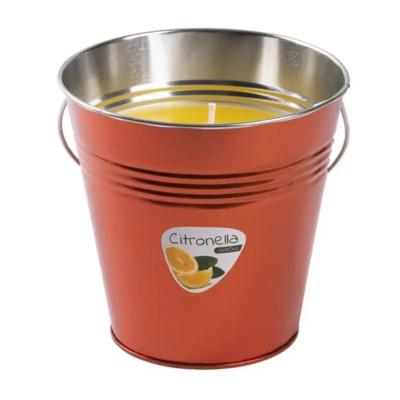 Sviečka Citronella 610 g vedro 150 × 150 mm proti komárom