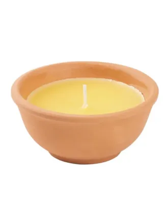 Sviečka Citronella 113 g terracotta proti komárom