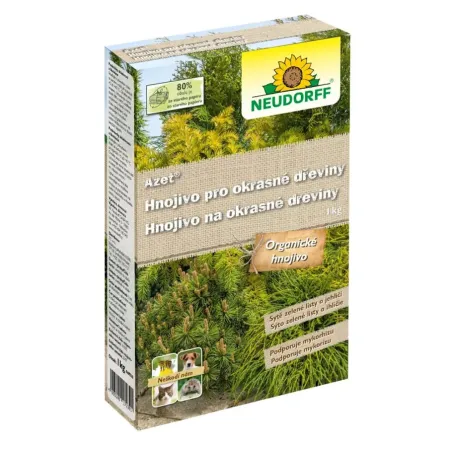 Hnojivo Azet Neudorff okrasné dreviny 1 kg