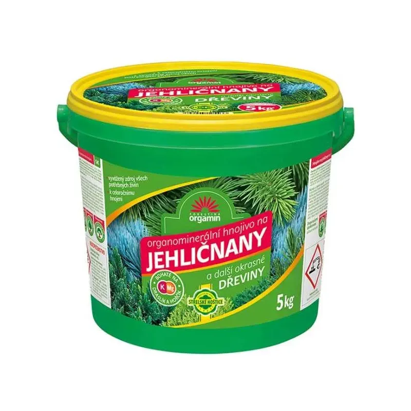 Hnojivo na ihličnany a okrasné dreviny Forestina, 5 kg vedro Hnojivo na ihličnany a okrasné dreviny Forestina, 5 kg vedro