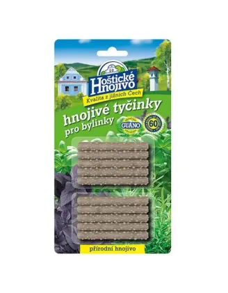 Tyčinkové hnojivo bylinky