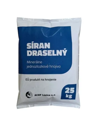 Síran draselný 25 kg