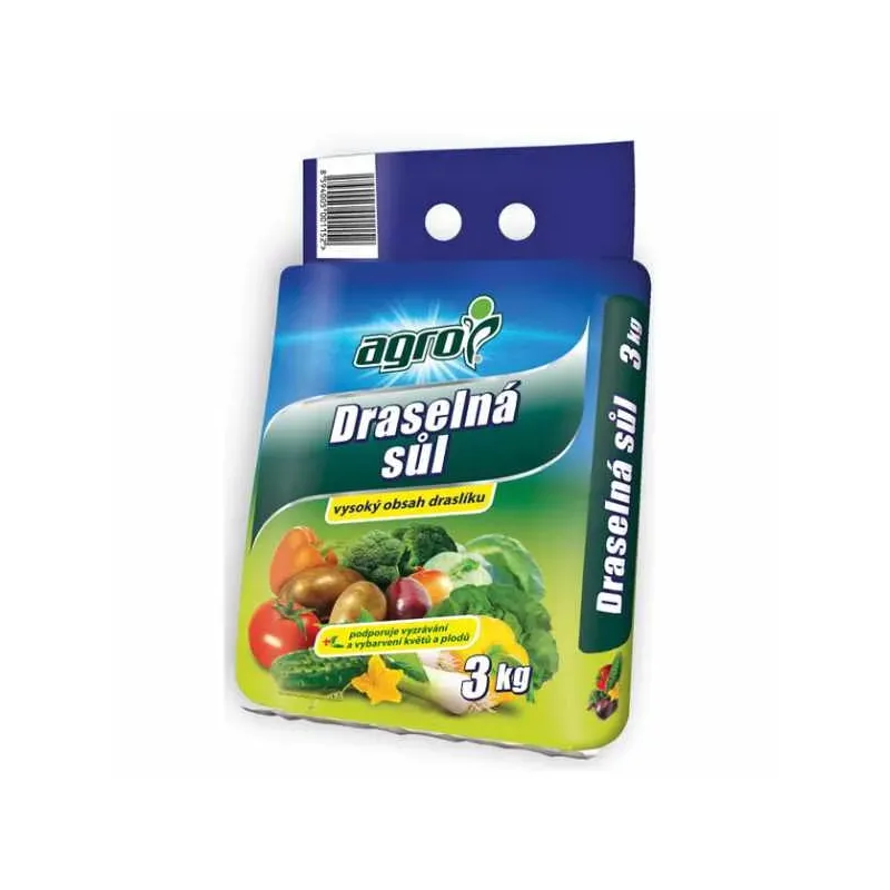 Draselná soľ 3 kg Agro CS