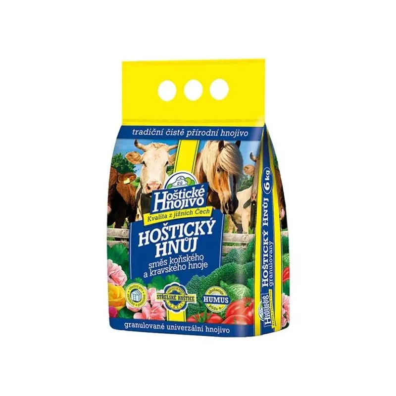 Hnoj 6 kg hoštický konský+kravský
