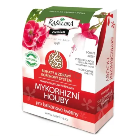 Mykorhízna huba 750 g pre balkónové kvety