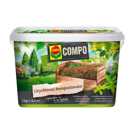 Kompost Compo 3 kg urýchľovač kompostovania