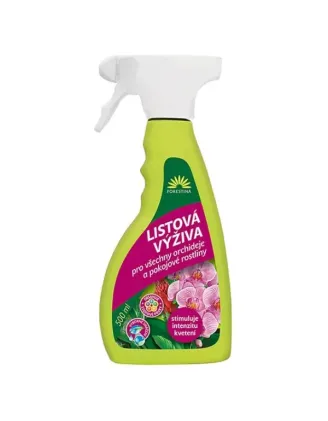 Listová výživa 500 ml sprej orchidey, izbové rastliny Forestina