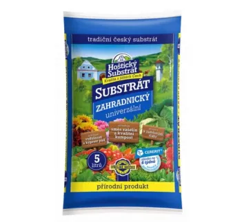 Záhradnícky substrát univerzálny 5 l Hoštický