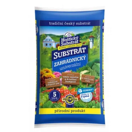 Záhradnícky substrát univerzálny 5 l Hoštický