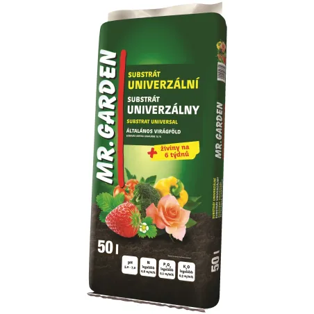 Substrát záhradnícky univerzálny 50 l MR. Garden