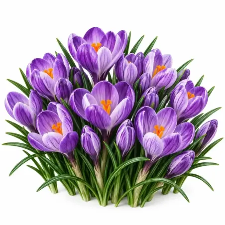 Krokus Grand Maître – fialový veľkokvetý krokus