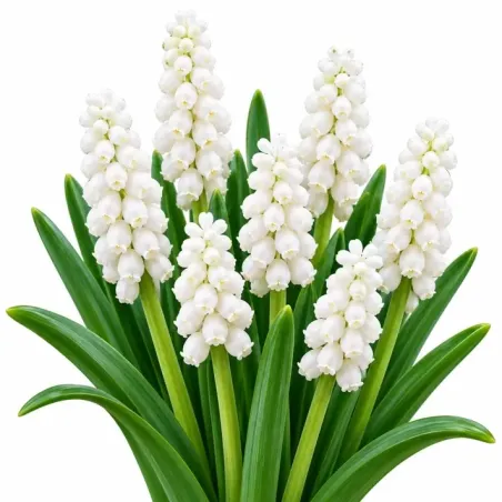 Modrica biela Album – Muscari armeniacum ‘Album’