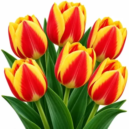 Tulipán Madrid – červeno-žltý