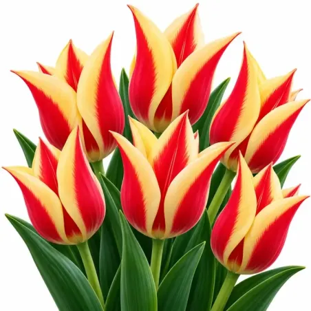 Tulipán Johann Strauss – červeno-žltý