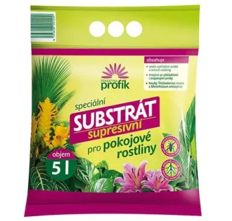 Substrát izbový 5 l supresívny Profík