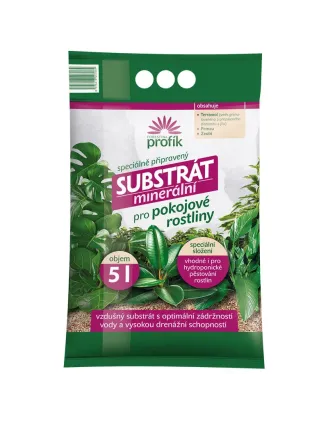 Substrát izbový 5 l minerálny Profík
