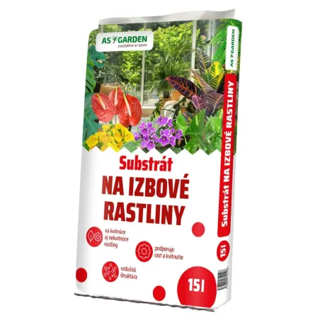 Substrát izbový 15 l AS Garden