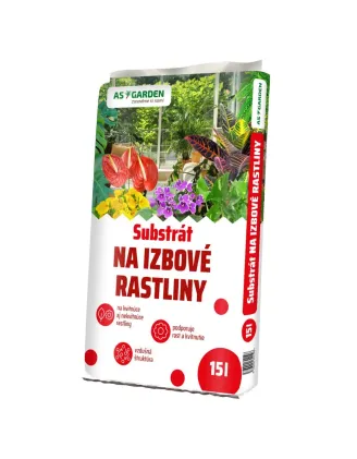 Substrát izbový 15 l AS Garden
