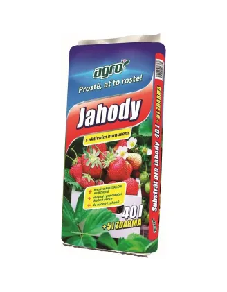 Substrát jahody 40+5 l zdarma Agro CS