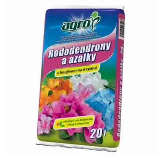 Substrát rododendróny a azalky 20 l Agro CS