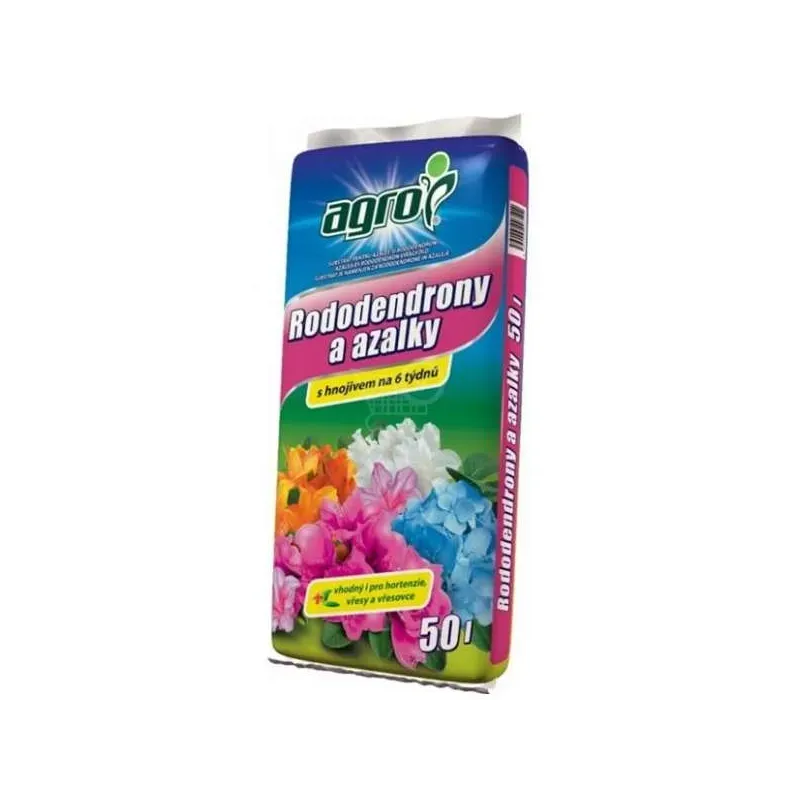 Substrát rododendróny a azalky 50 l Agro CS