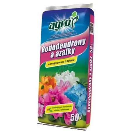 Substrát rododendróny a azalky 50 l Agro CS