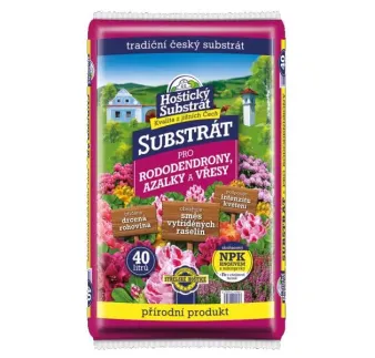 Substrát rododendróny a azalky 40 l Hoštický