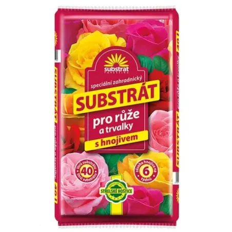 Substrát ruže a trvalky 40 l Forestina