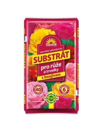 Substrát ruže a trvalky 40 l Forestina