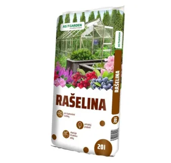 Rašelina 20 l pH 3,5-5 AS Garden