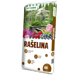 Rašelina 60 l pH 3,5-5 AS Garden