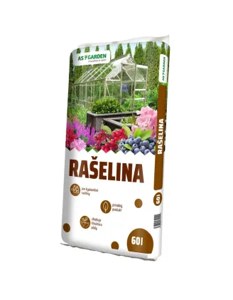 Rašelina 60 l pH 3,5-5 AS Garden