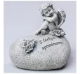 Anjel na srdci, polyresin, 11 cm