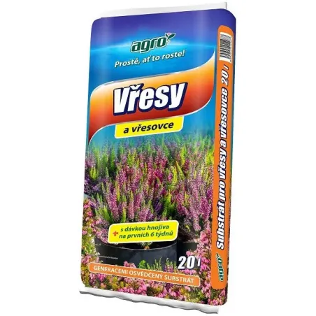 Substrát na vresy 20 l Agro