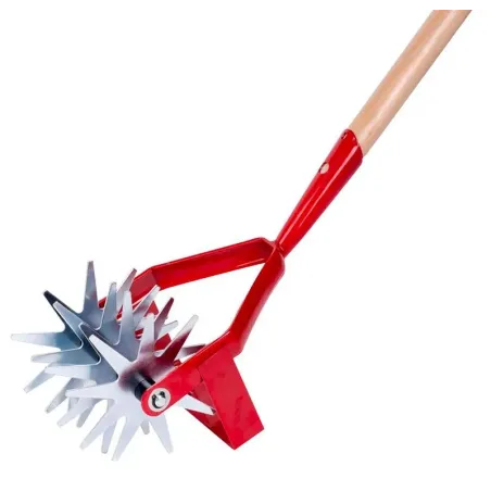 Kultivátor Yardworks, 4 nože, drevená násada 120 cm