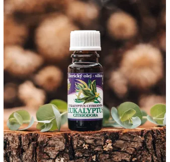 Eukalyptus citriodora – éterický olej