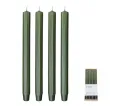 Kónická sviečka Luna tmavozelená 25 × 300 mm – 4 ks Kónická sviečka Luna tmavozelená 25 × 300 mm – 4 ks