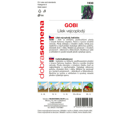 Baklažán Gobi