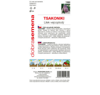 Baklažán Tsakoniki
