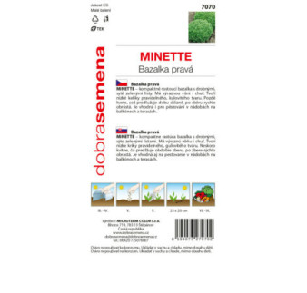 Bazalka pravá Minette 7070 DS-3,5