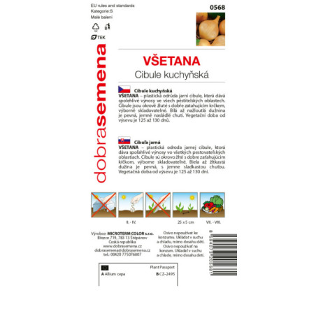 Cibuľa jarná Vsetana