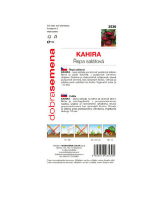 Cvikla gulata plocha Kahira