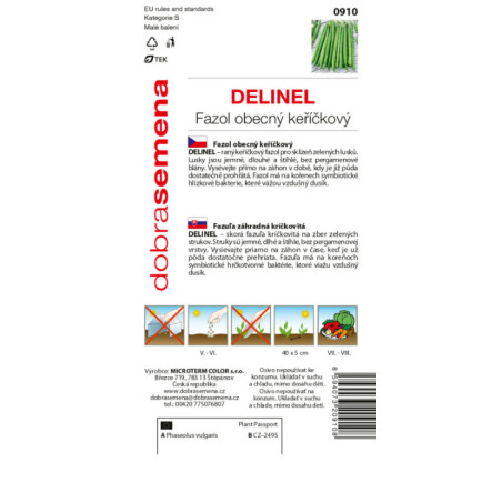Fazuľa kríčková Delinel