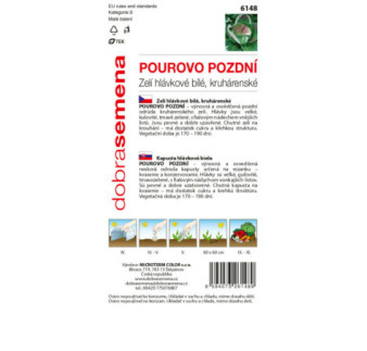 Kapusta biela neskorá Pourovo pozdni